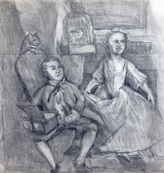 Drawing from Hogarth