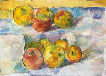 Drawing from Cezanne