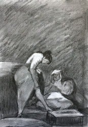 Drawing from Goya