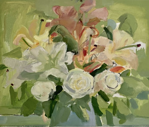 Roses_Lillies